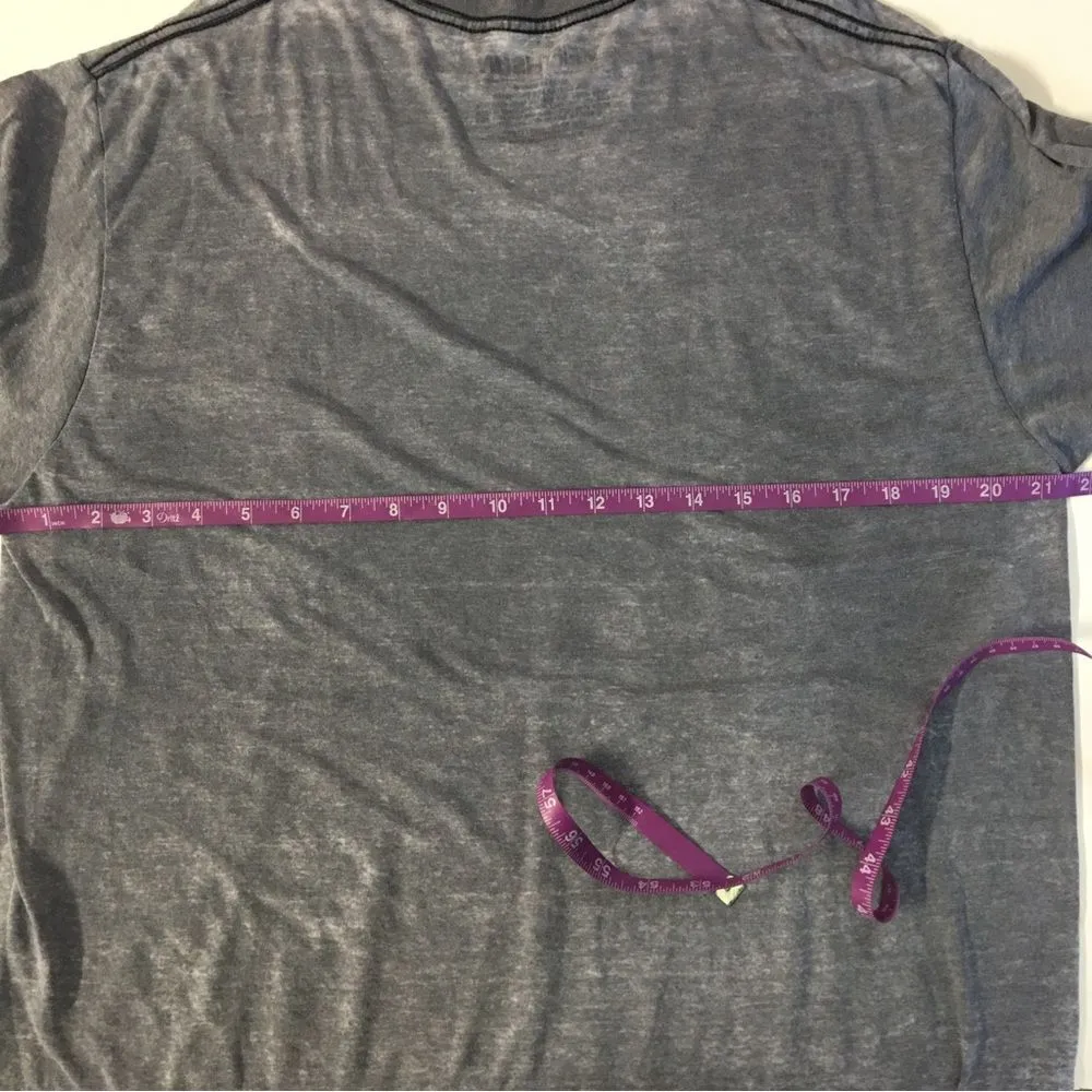 Fifth Sun Gray Burnout NASA T-Shirt Size L EUC - Image 5