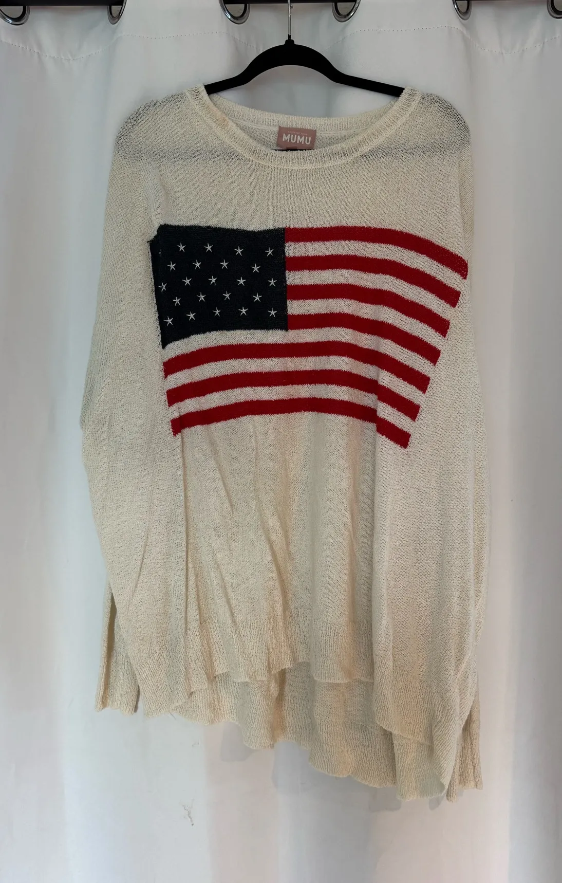 XXL knitted show me your mumu American flag sweater - Image 2