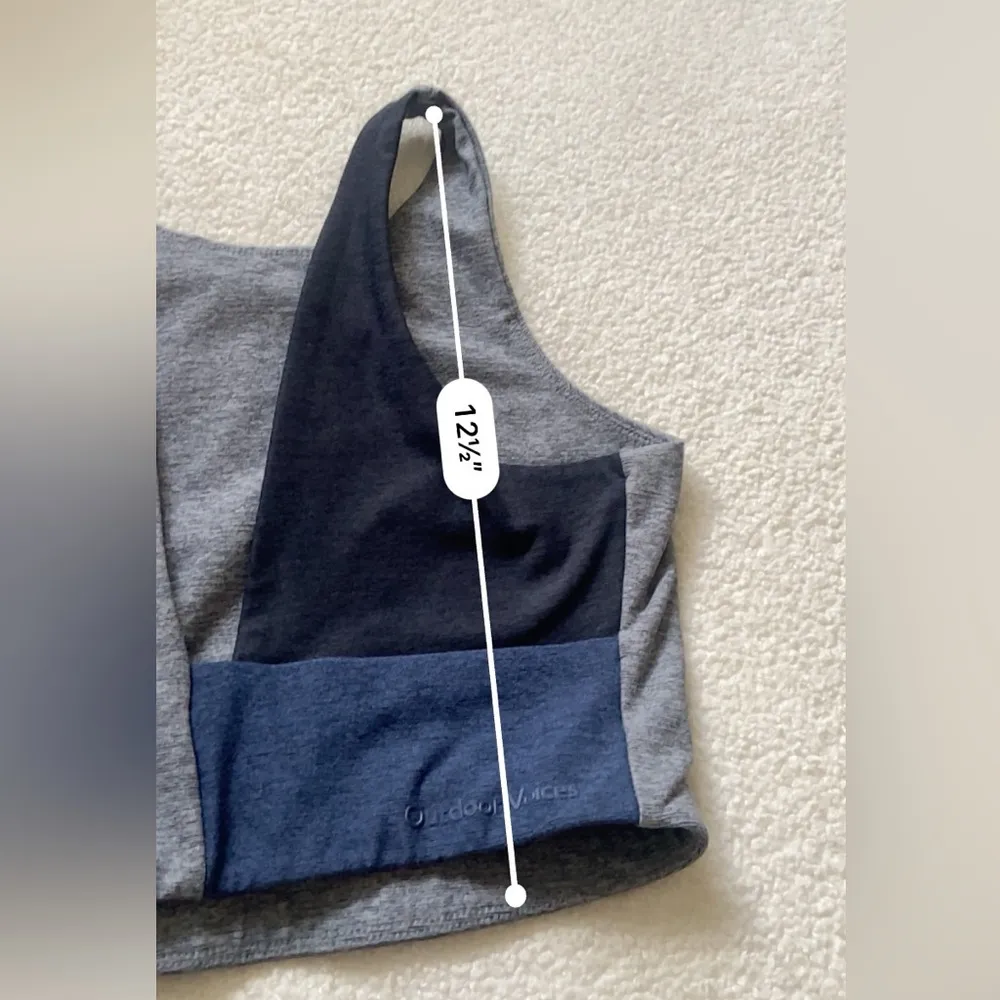Outdoor Voices Venus Crop Top Colorblock Small - Image 2