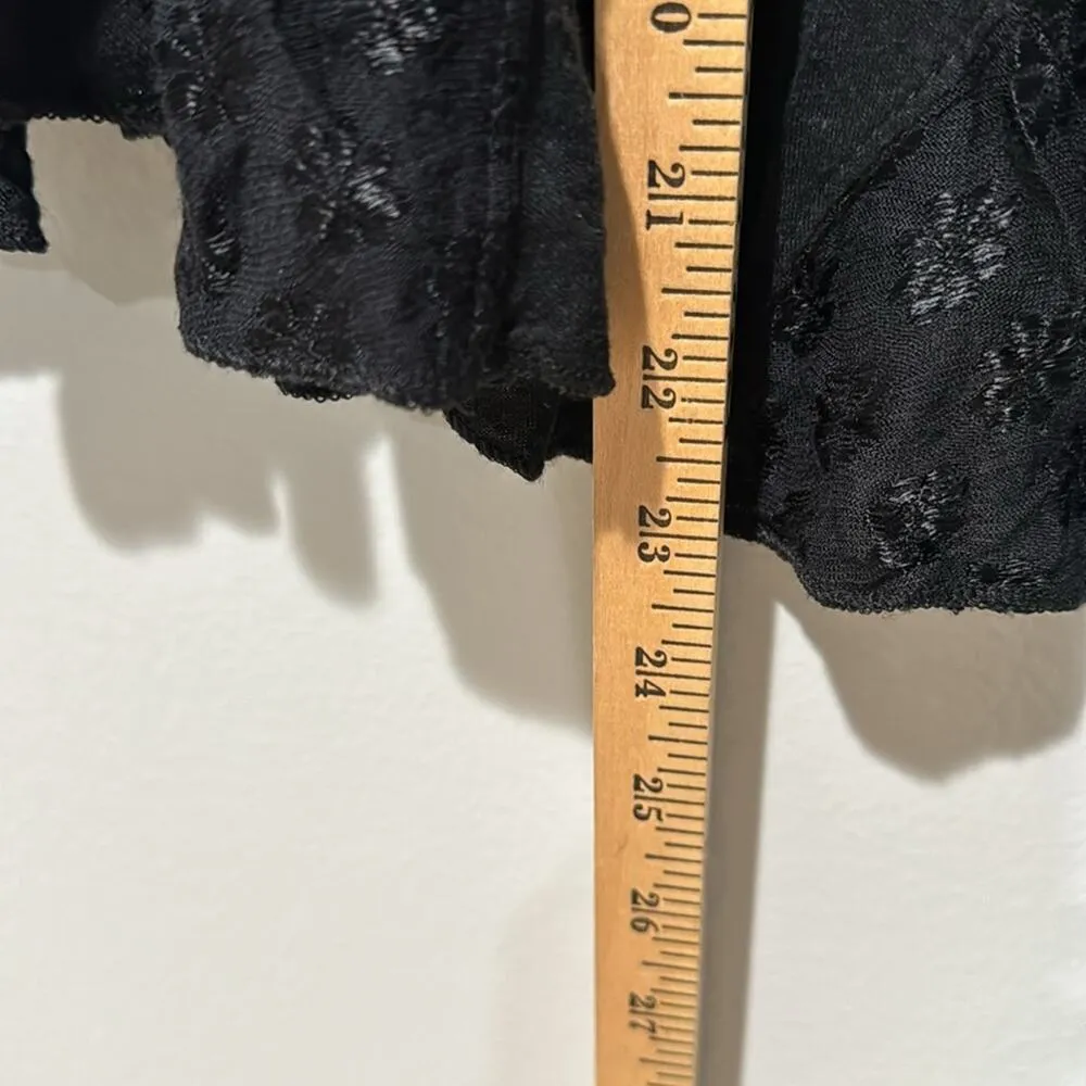 Free people Anything and Everything Top Size XS Black Oversized - Image 7