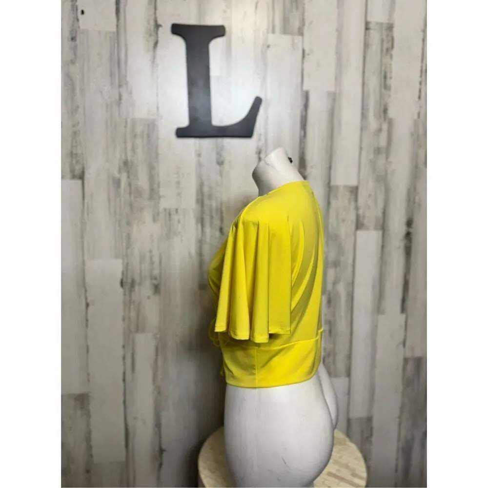 Polly & Esther yellow blouse - Image 3