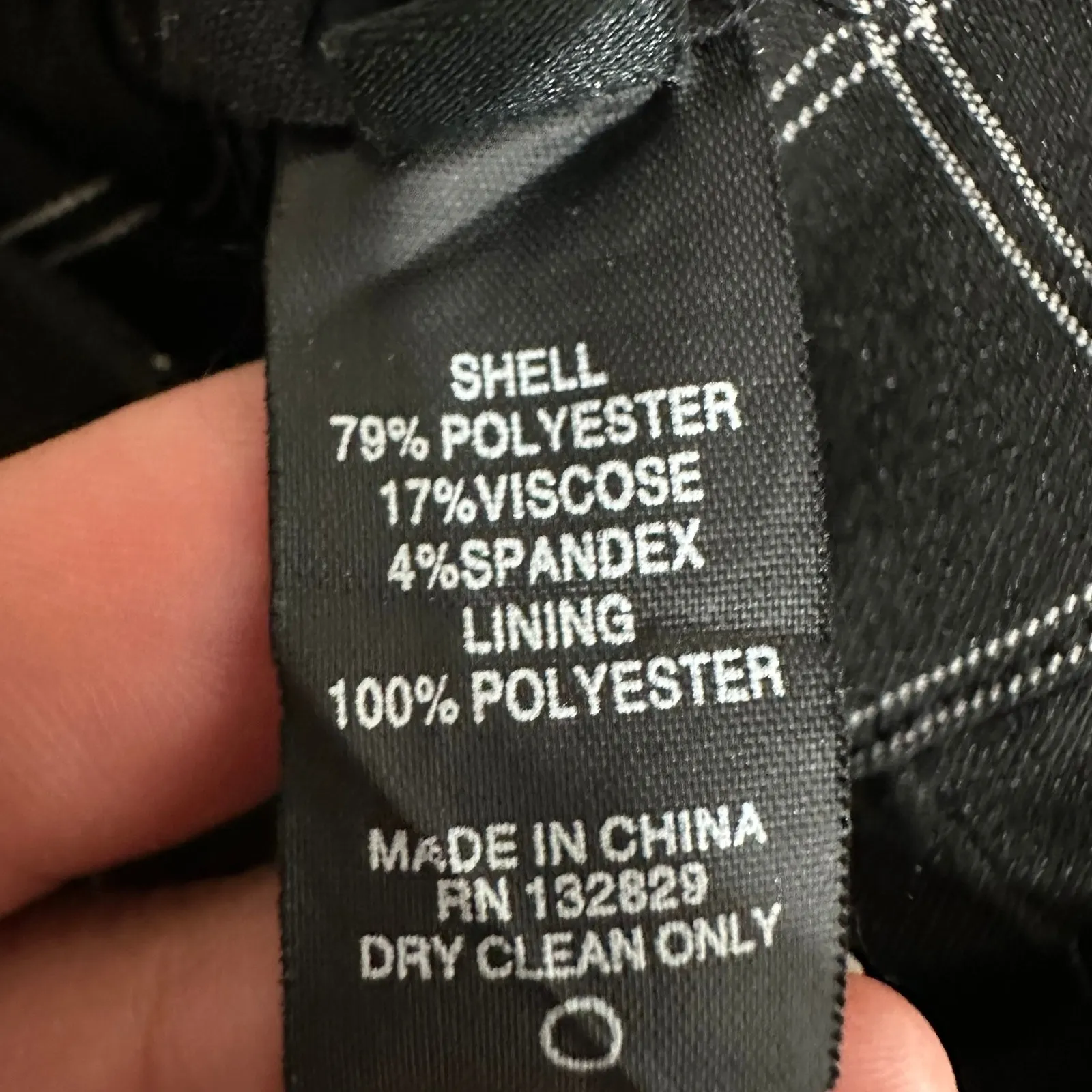 Revolve h:ours | Regina Windowpane‎ Jogger Pants Black Plaid | Women's XS - Image 13