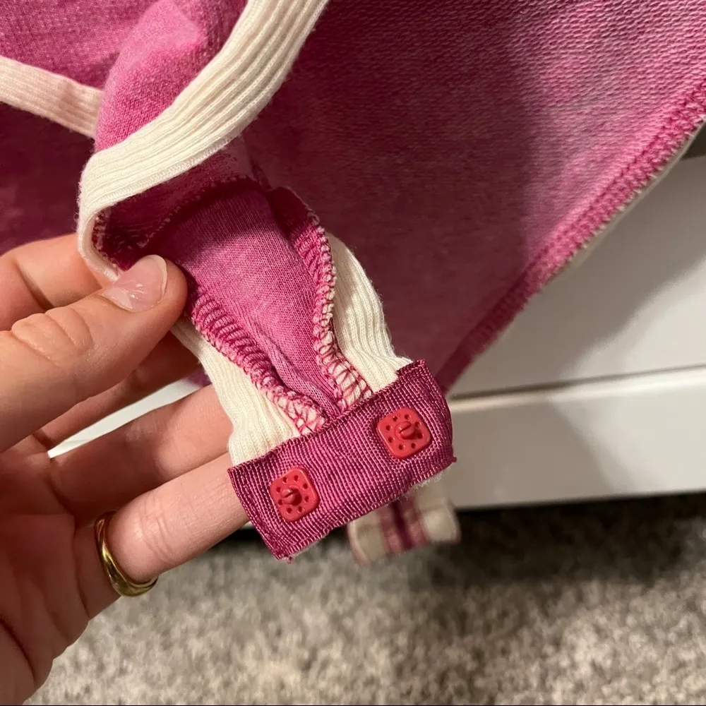 Free People Pink & White Bodysuit - Image 7