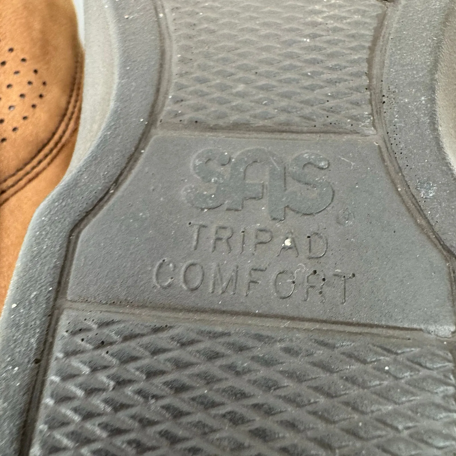 SAS Tripad Comfort Brown Suede Oxford Shoes Womens 6W Wide Lace Up Size 6 - Image 9