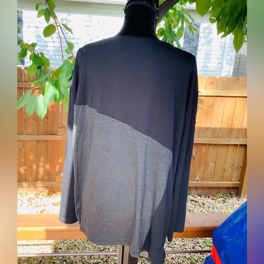 Great brand🌷comfy🌸practical top 🌷 Gray Size XXL - Image 3