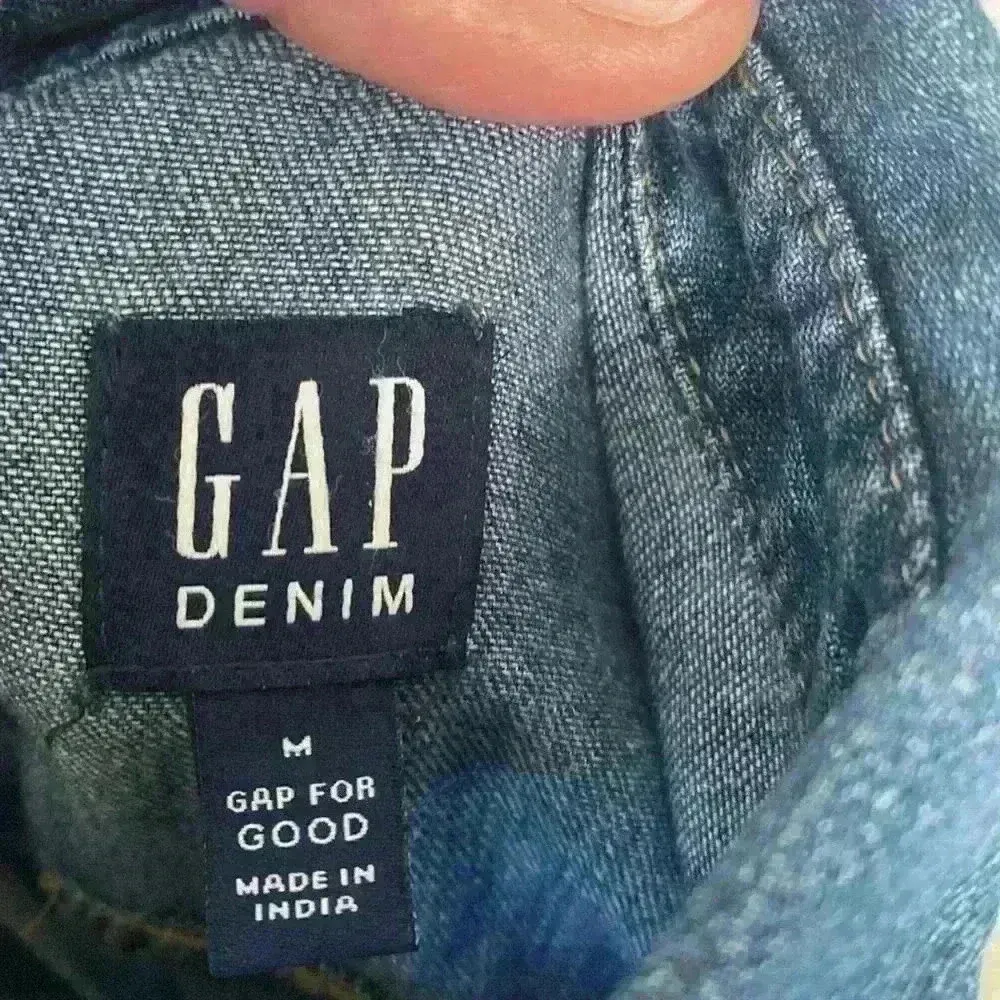 GAP denim shirt dress - Image 5