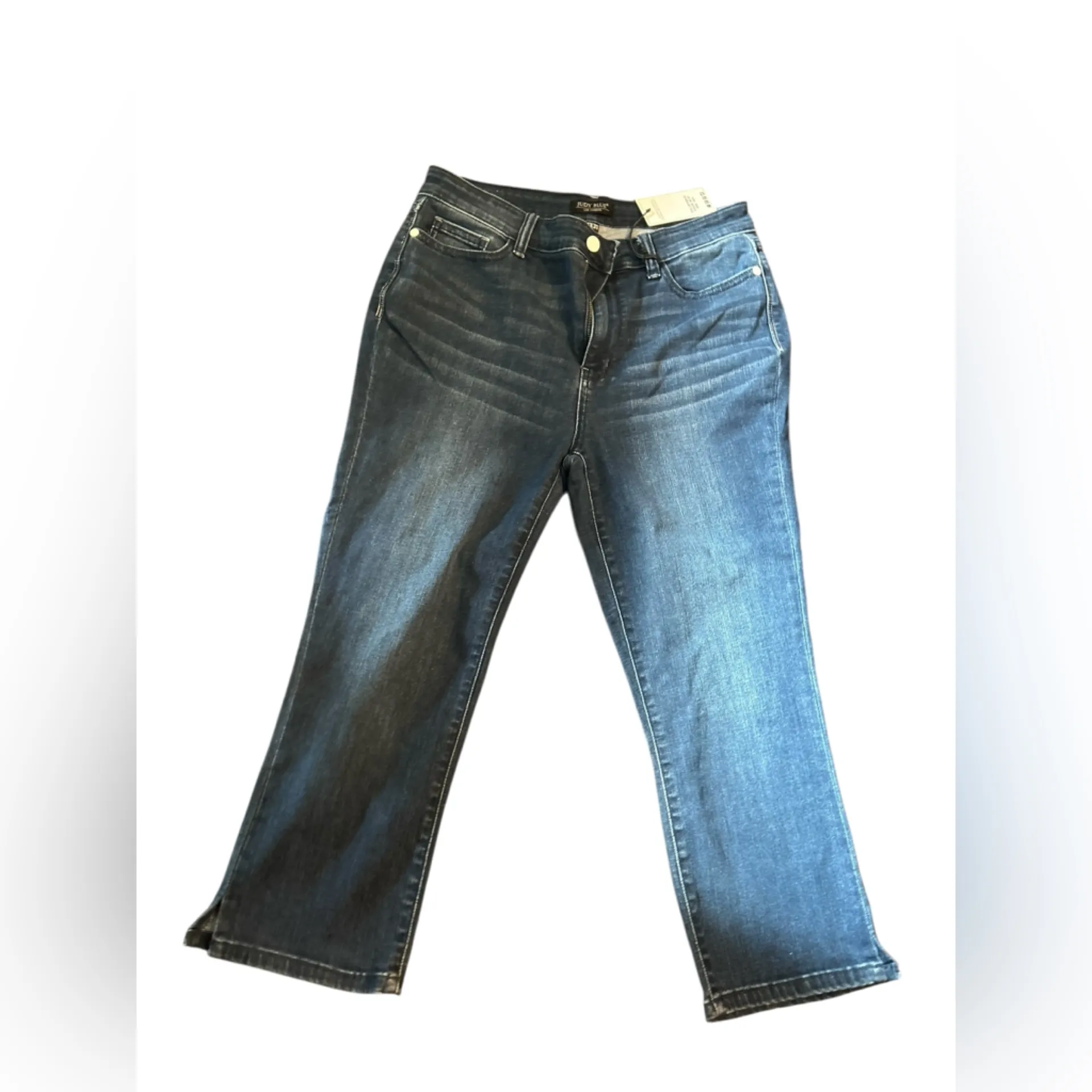 Judy Blue Women's Denim Capris Size M Blue Relaxed Fit Casual 5-Pocket 13 - Image 11