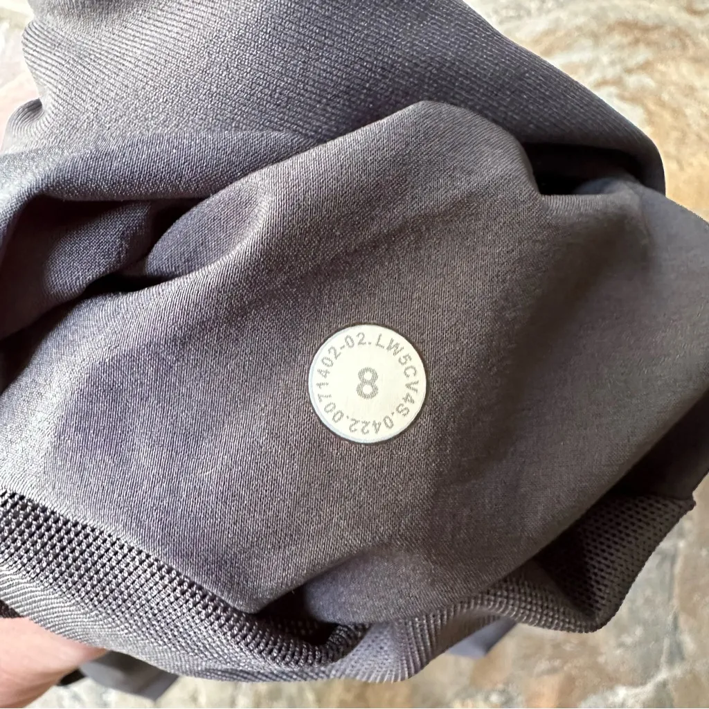 Lululemon Stretch Luxtreme High-Rise Jogger Women’s Size 8 Graphite Grey - Image 8