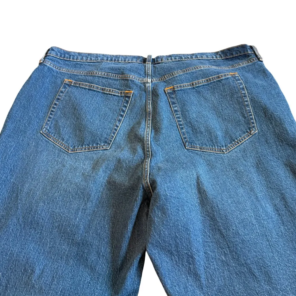 American Eagle The 90s Straight Ultra High Rise Jeans Curve Love Size 24R NWT - Image 3