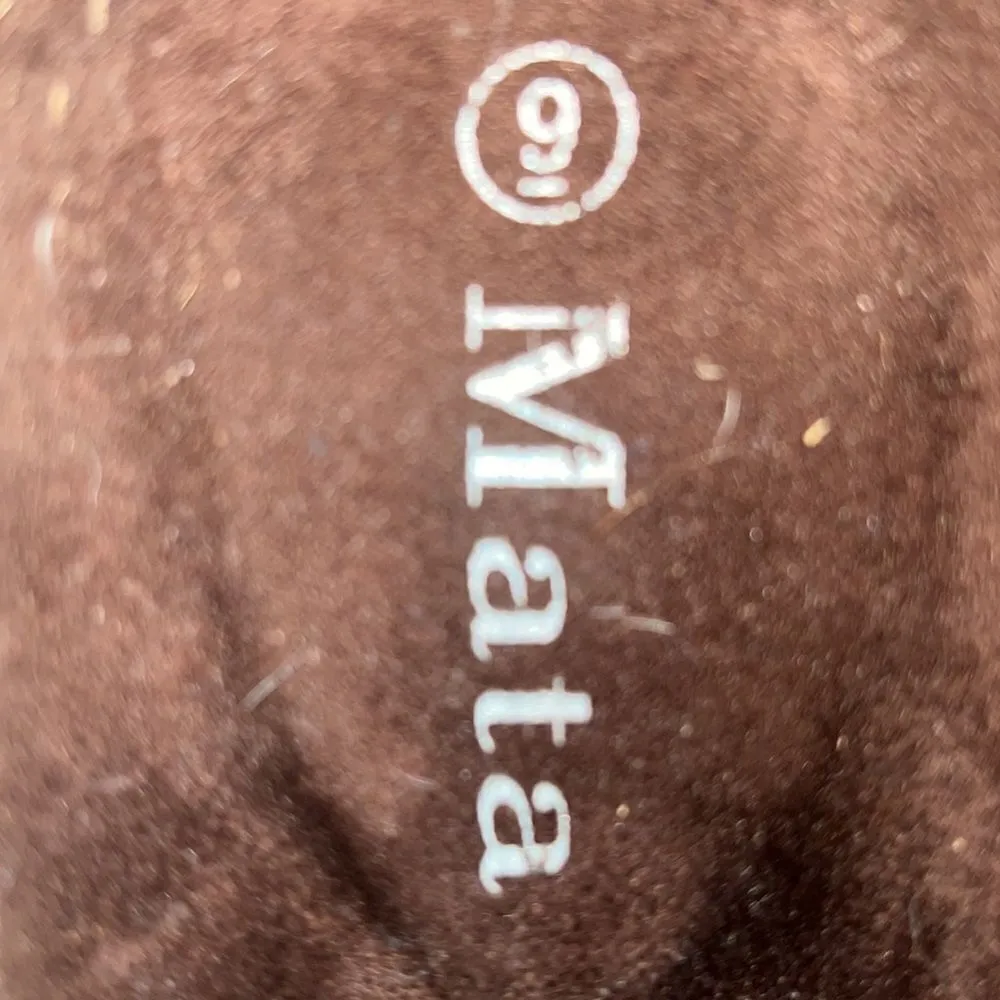 Mata Brown Faux Leather Strappy Sandals Size 9 - Image 6