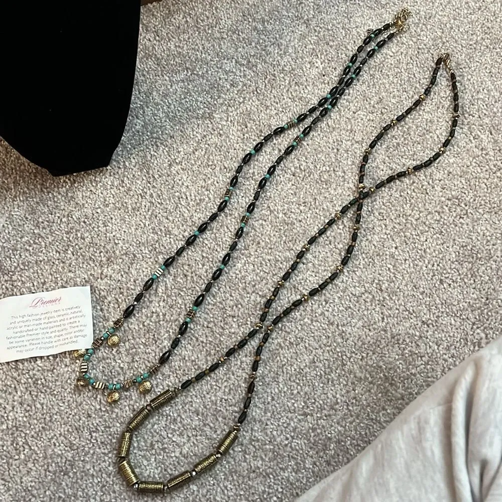 NEW Premier Designs Double strand BRAZIL Necklace - Image 5