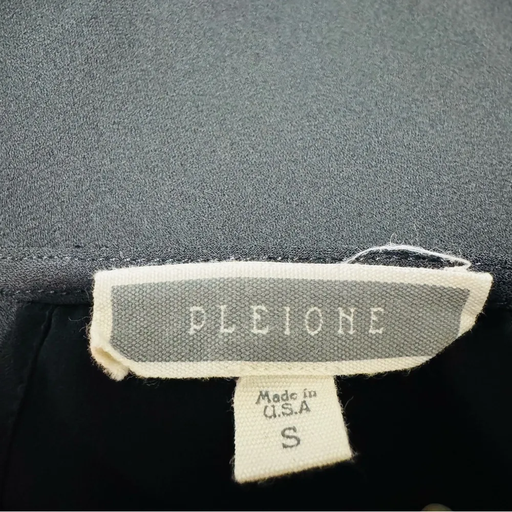 Pleione Women Black Sleeveless Relaxed Business Casual Tank Top‎ Size S Made USA - Image 8