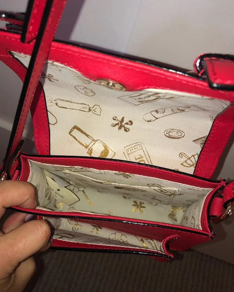 Kate Spade Red Purse - Image 4