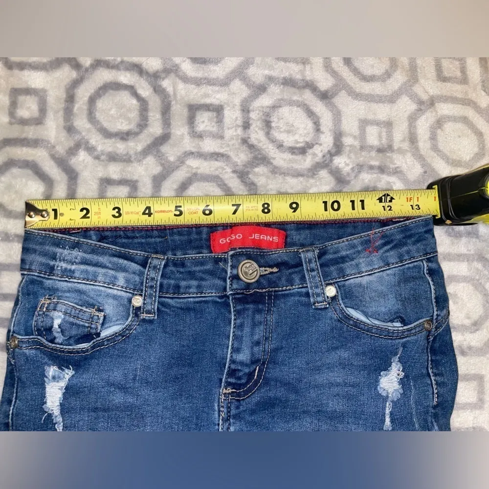 Gogo Jeans USA Cropped Skinny Distressed Jeans 3 - Image 8