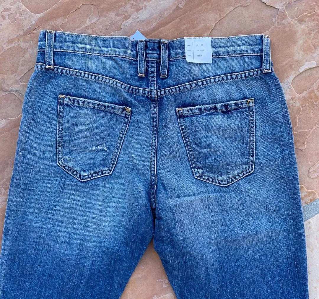 Current/Elliott The Unrolled Fling Jeans - Image 7