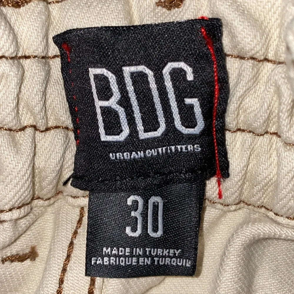 BDG URBAN OUTTFITTERS Cargo skaters canvas denim detailed stitching NEW size 30 - Image 5