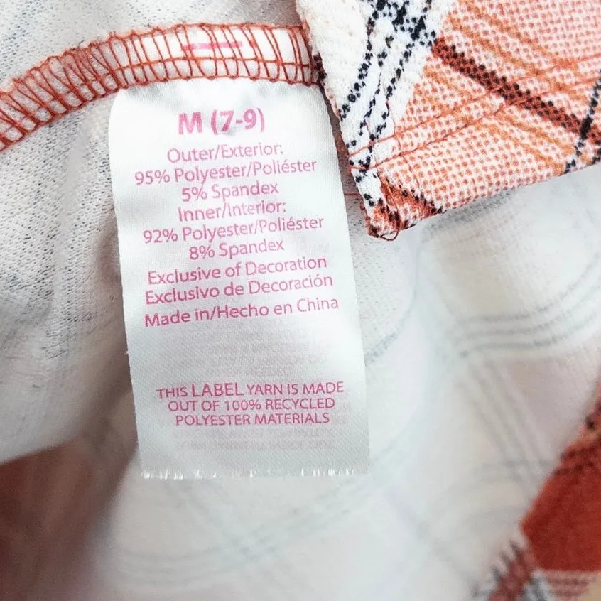 Y2K Womens Plaid Slip Dress Size M Juniors Multicolor Mini Lace Trim Indie 90s - Image 8