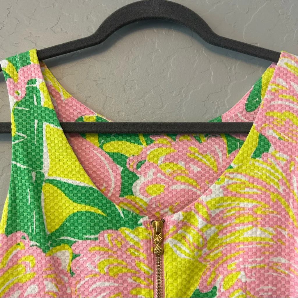 Lilly Pulitzer for Target flamingo fan dance shift sheath dress size 6 NEW Pink - Image 10