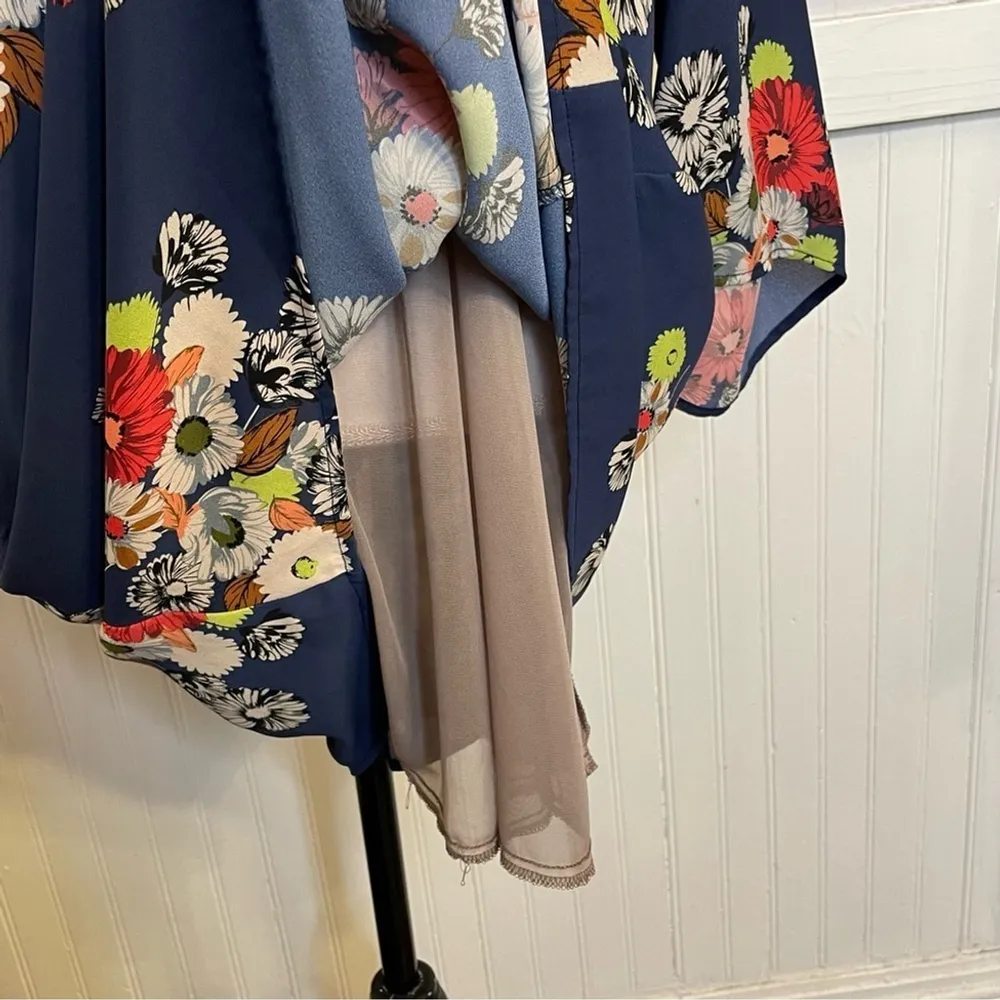 Anthropologie Uncle Frank Floral Tunic Dress | Small | Boho Cottagecore Pockets - Image 8