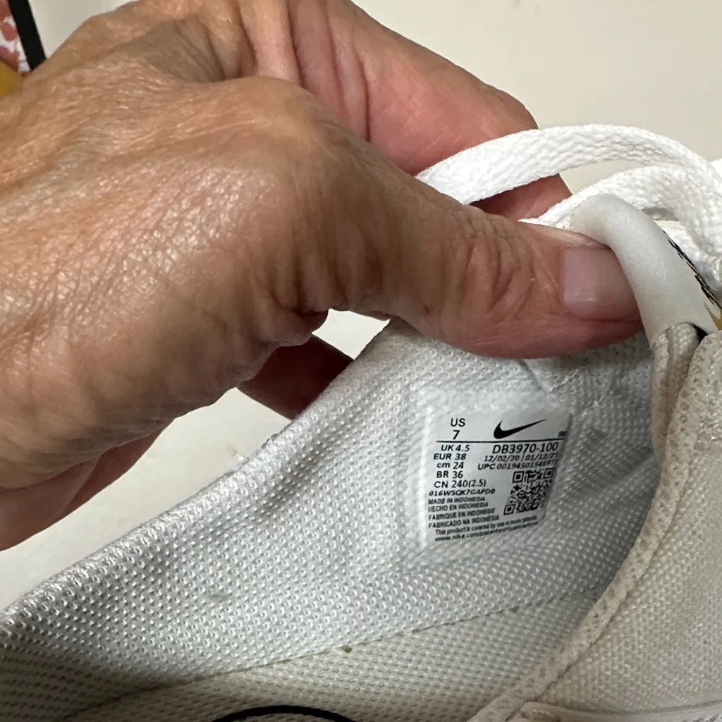 Nike Court Legacy Mule White Slip On Shoes Sneakers DB3970-100 Women's Size 7.0 - Image 8