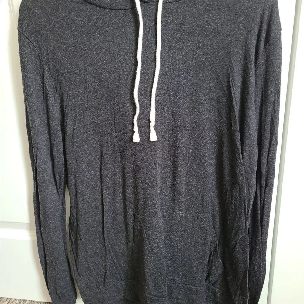 EXPRESS ✨  Oversized Gray Plush Jersey✨ - Image 6