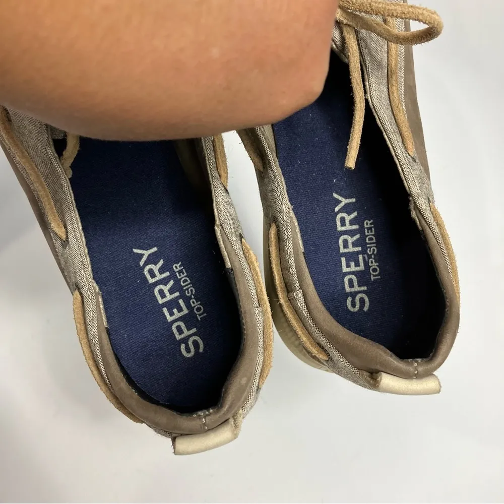 Sperry top sider leather boat Shoes size 9 - Image 5