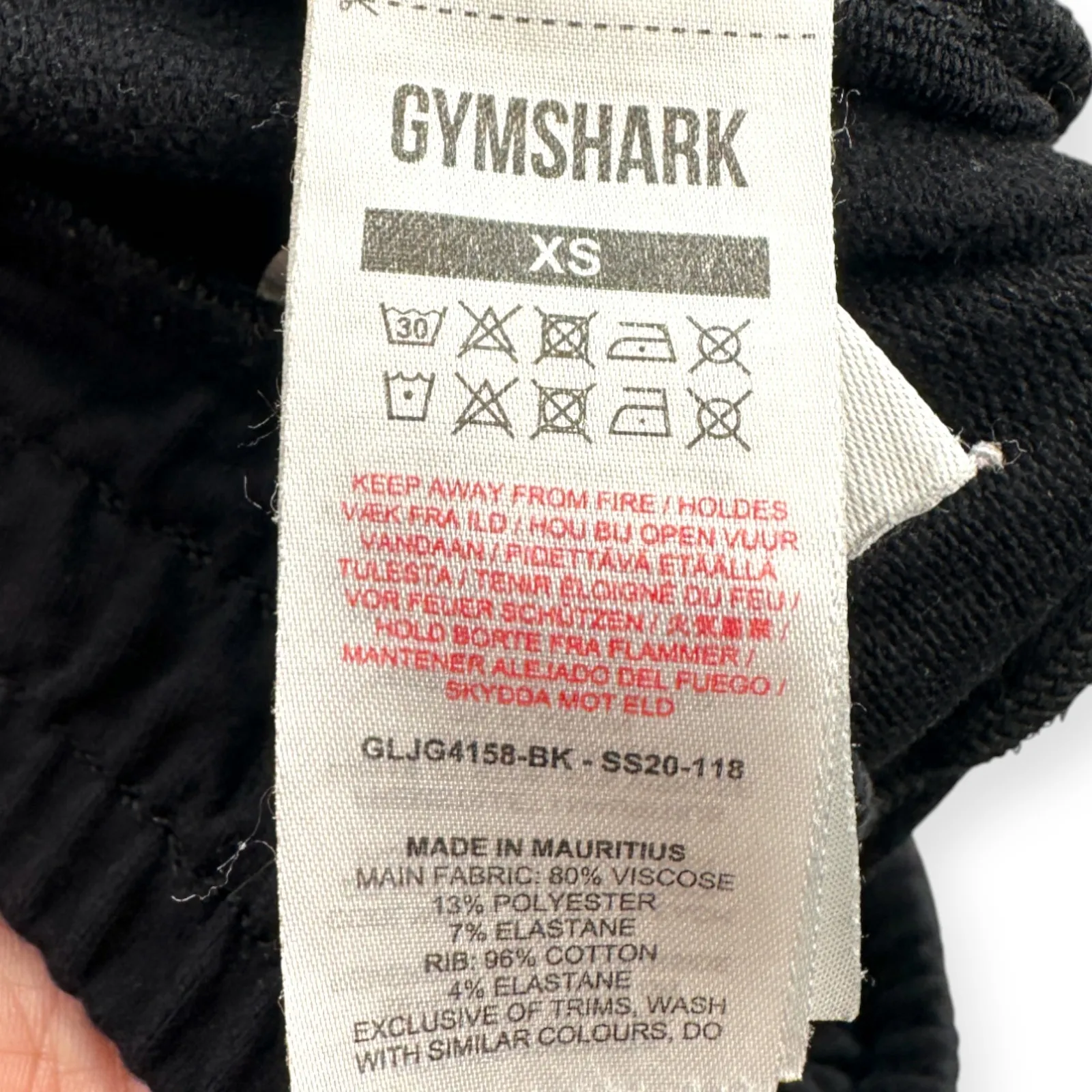 Gymshark | XS | Women's Black High Waisted Pippa Training Joggers GLJG4158 - Image 5