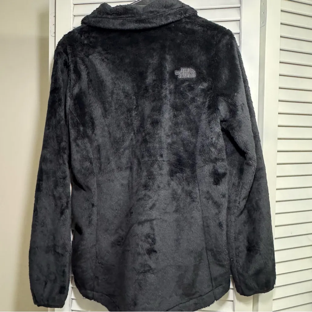 The North Face Osito Plush Black Jacket Medium - Image 2