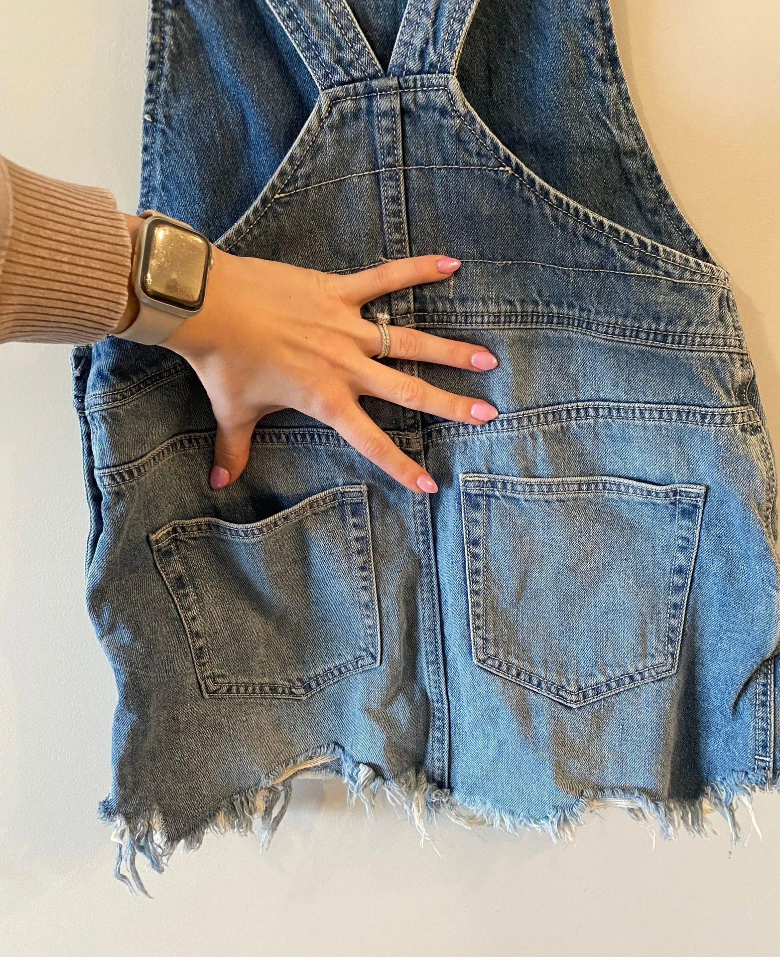 Jean Dress Overalls - Image 7