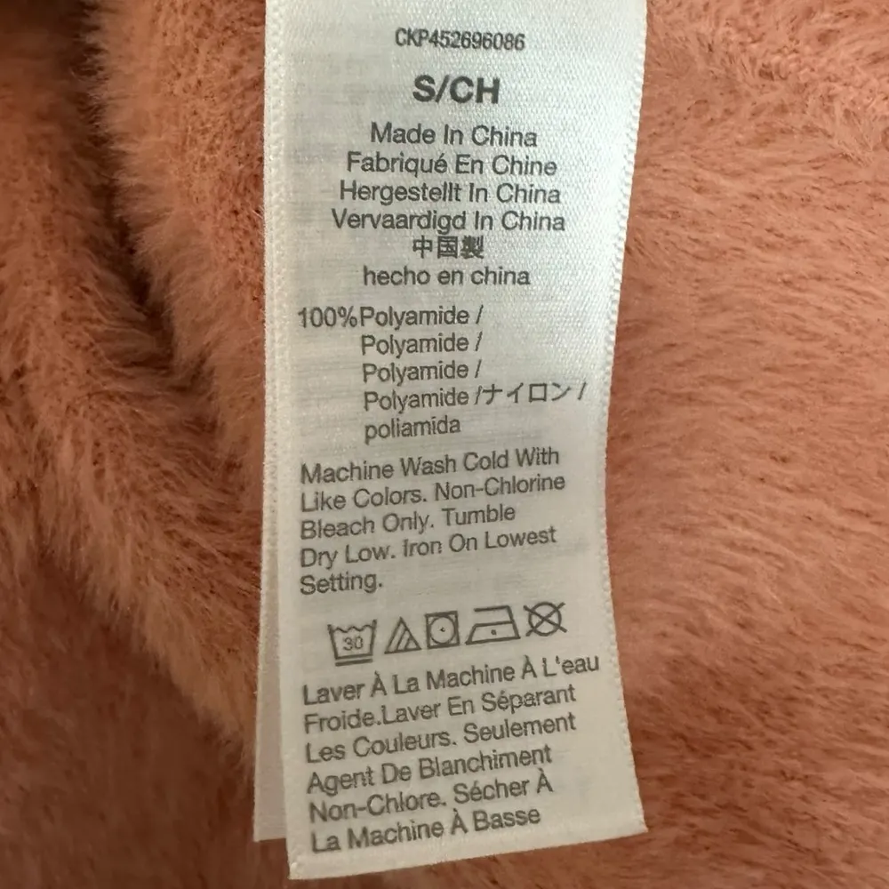 Madewell Balloon Sleeve Wrap Sweater in Burnished Blush Small Dainty Retro 90s - Image 11