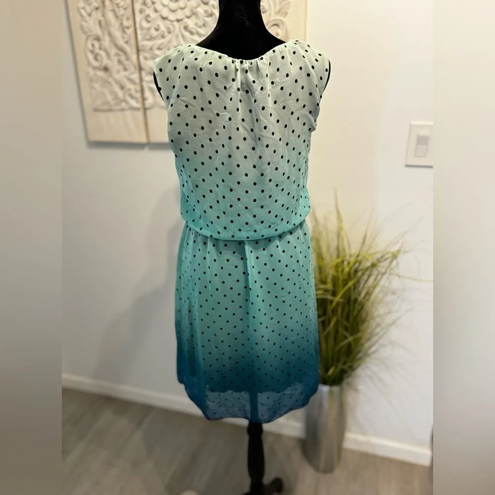 Polka Dot Ombre Dress - Image 5