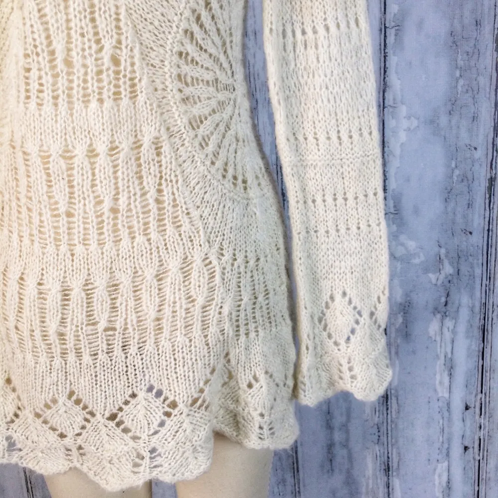 LUCKY BRAND Women Alpaca Wool Blend Sweater S - Image 7