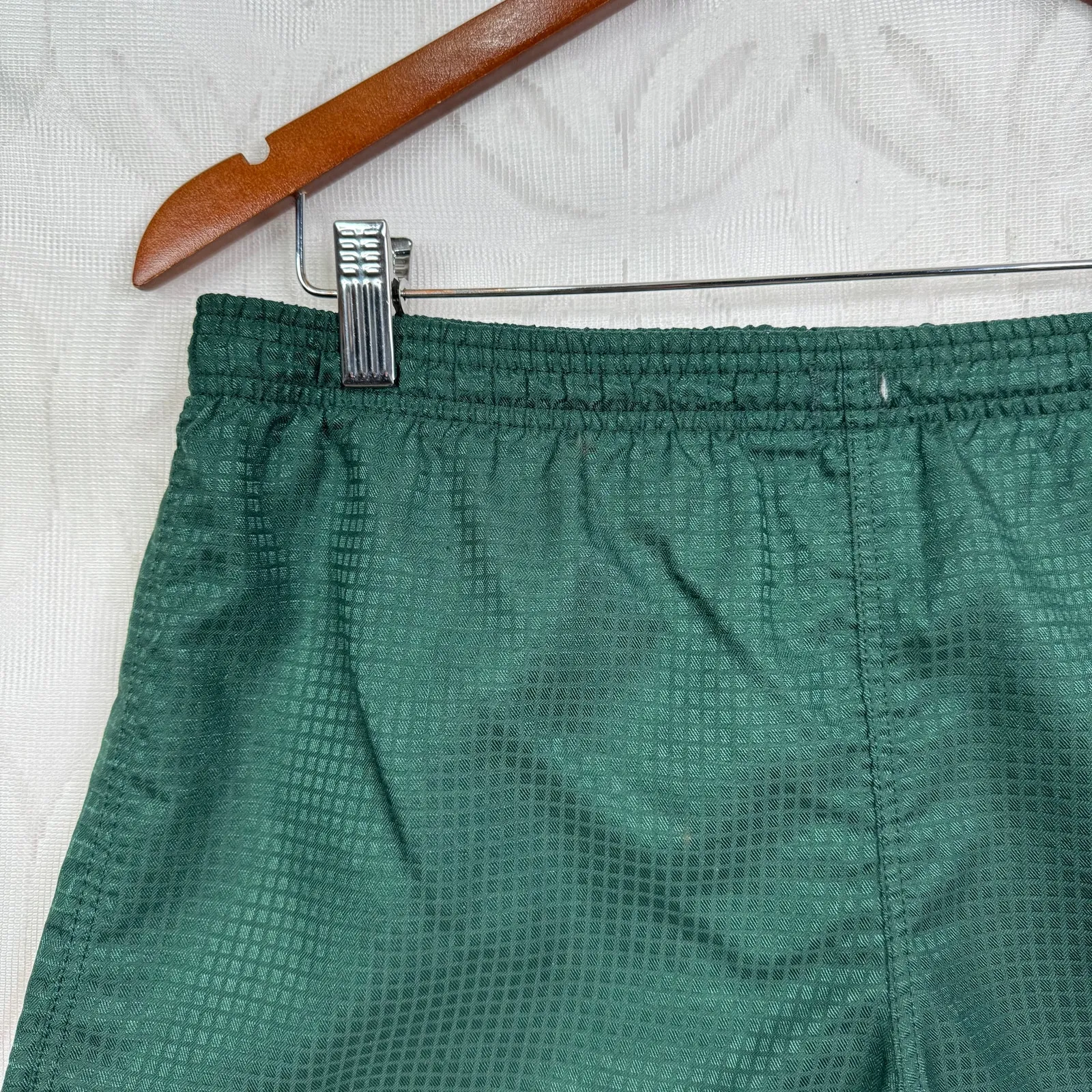 Vintage Nike 80s USA Green Running Shorts‎ Womens Size L 14/16 - Image 16