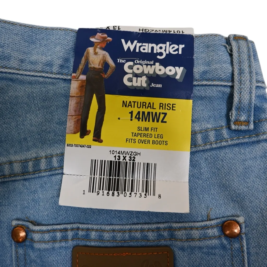 Wrangler Women's 13x32 Cowboy Cut Natural Rise Jean NEW - Image 8