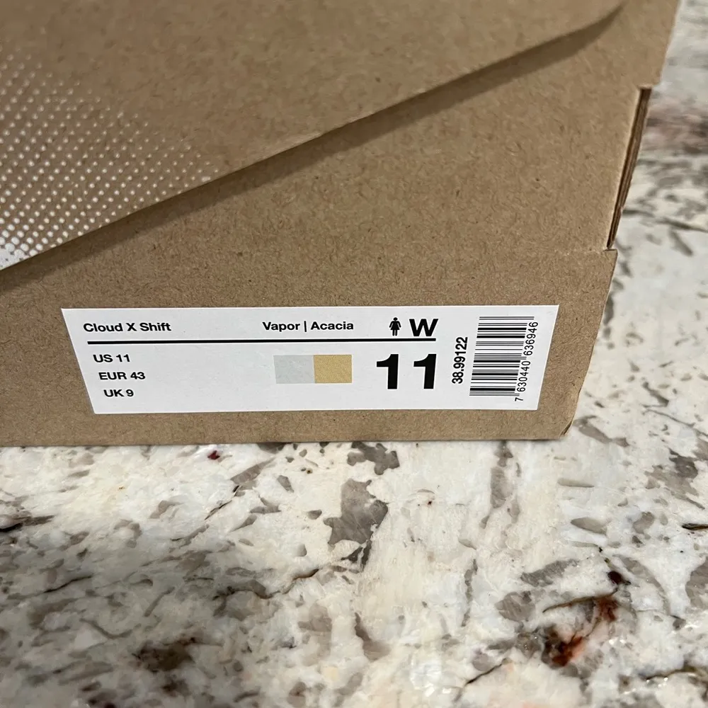 ON Cloud X Shift Vapor Acacia Women’s Size 11 Running Training New Shoes Helion - Image 7