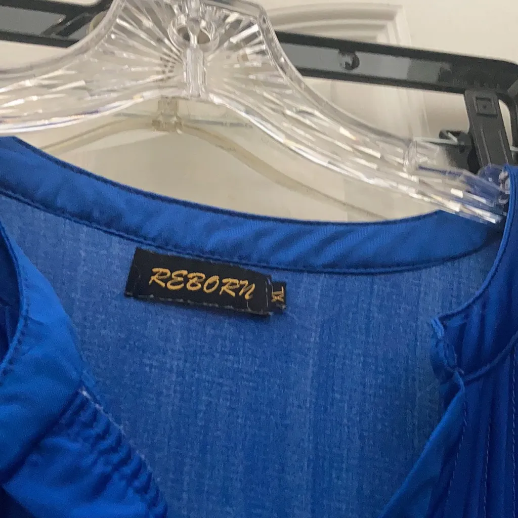 FINAL MARKDOWN Ladies reborn tunic xl Blue - Image 3