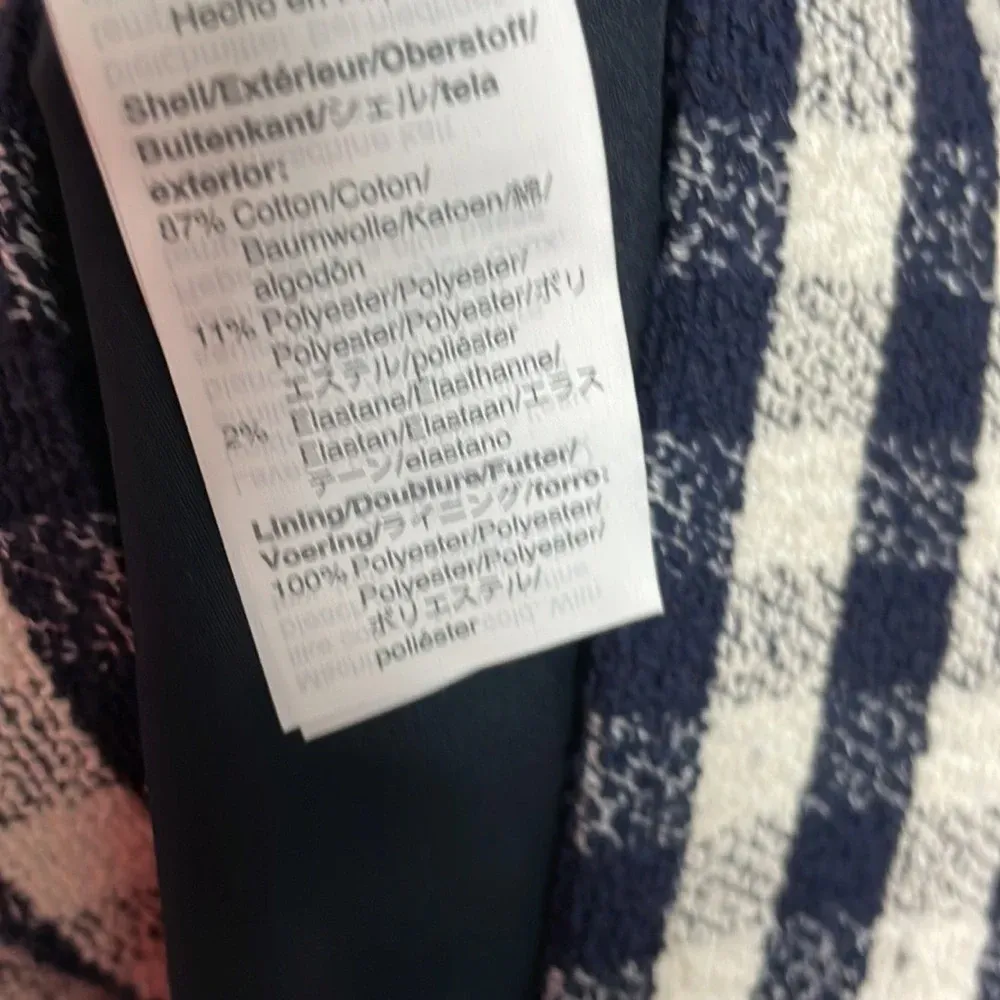 J.Crew  gingham tweed sheath dress NEW - Image 10