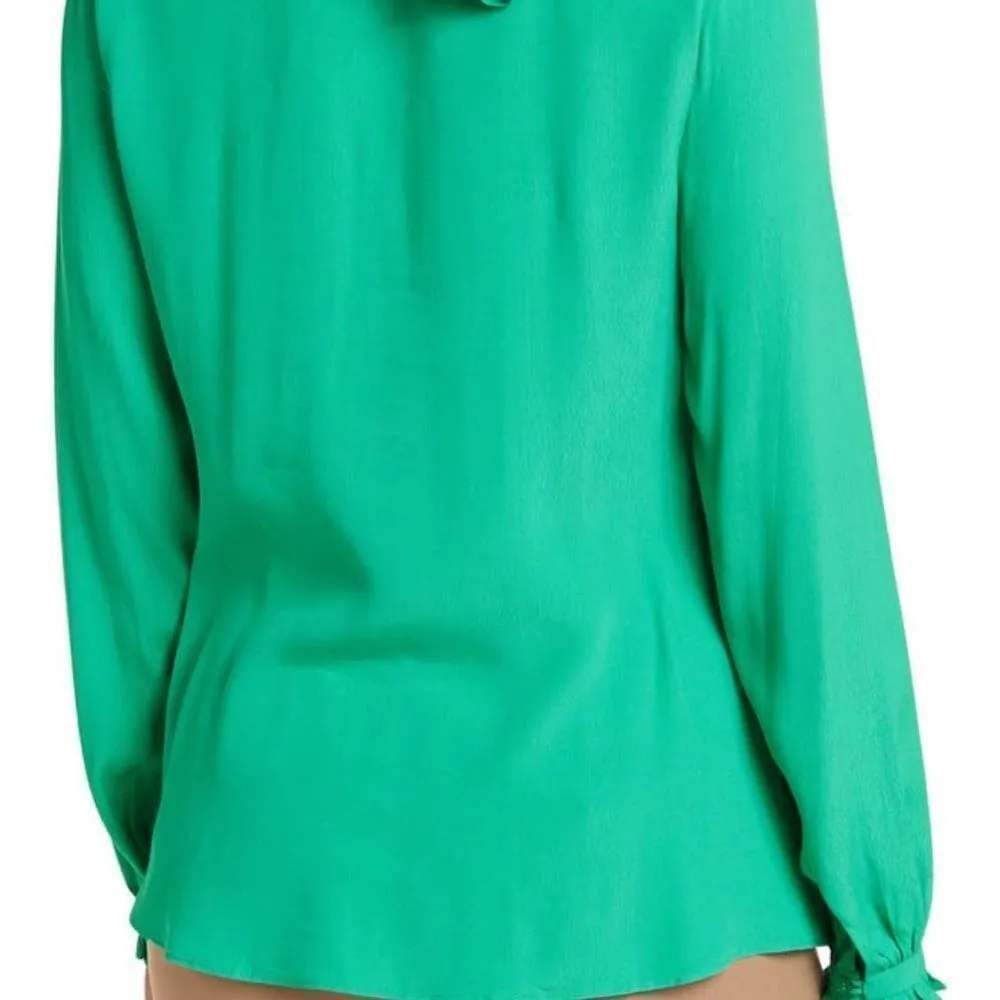 ‎Crisscross Overlay Ruffled Top - Image 5