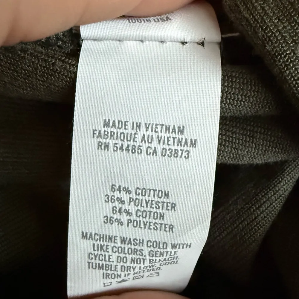 Aerie Women’s Size Small Groove On Pants Rib Velour Flare Green - Image 7