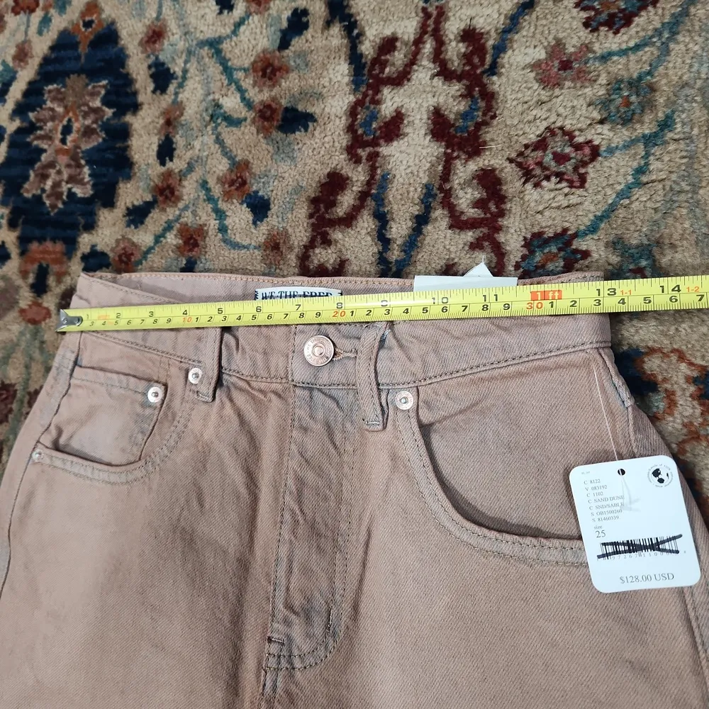 Free People We The Free CRVY Gia Wide-Leg Jeans Size 25. B19 - Image 5