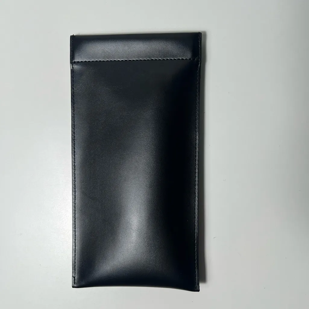 Yves Saint Laurent YSL Eye Glasses Sunglasses Soft Case and Cleaning Cloth Black - Image 7