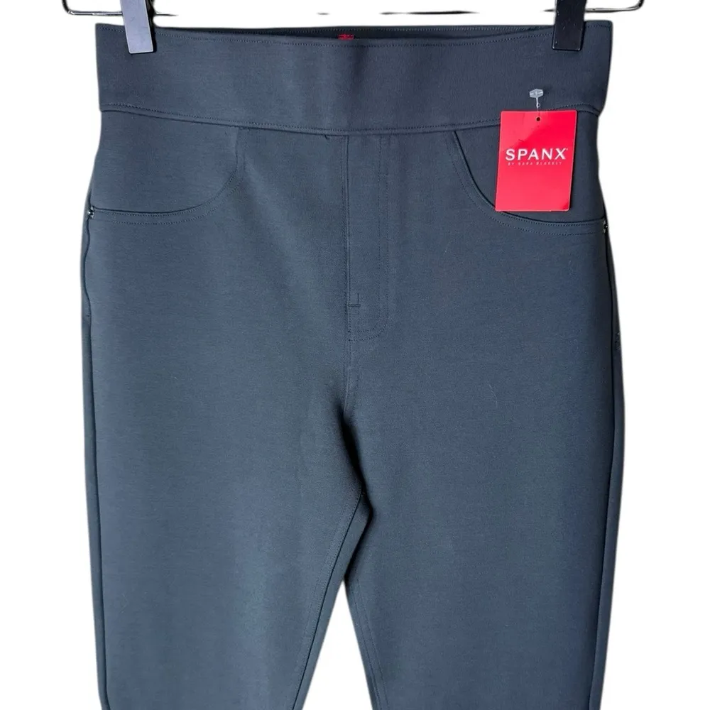 SPANX Women’s Sz XS Pants 20202R The Perfect Gray Ponte Ankle New NWT - Image 4