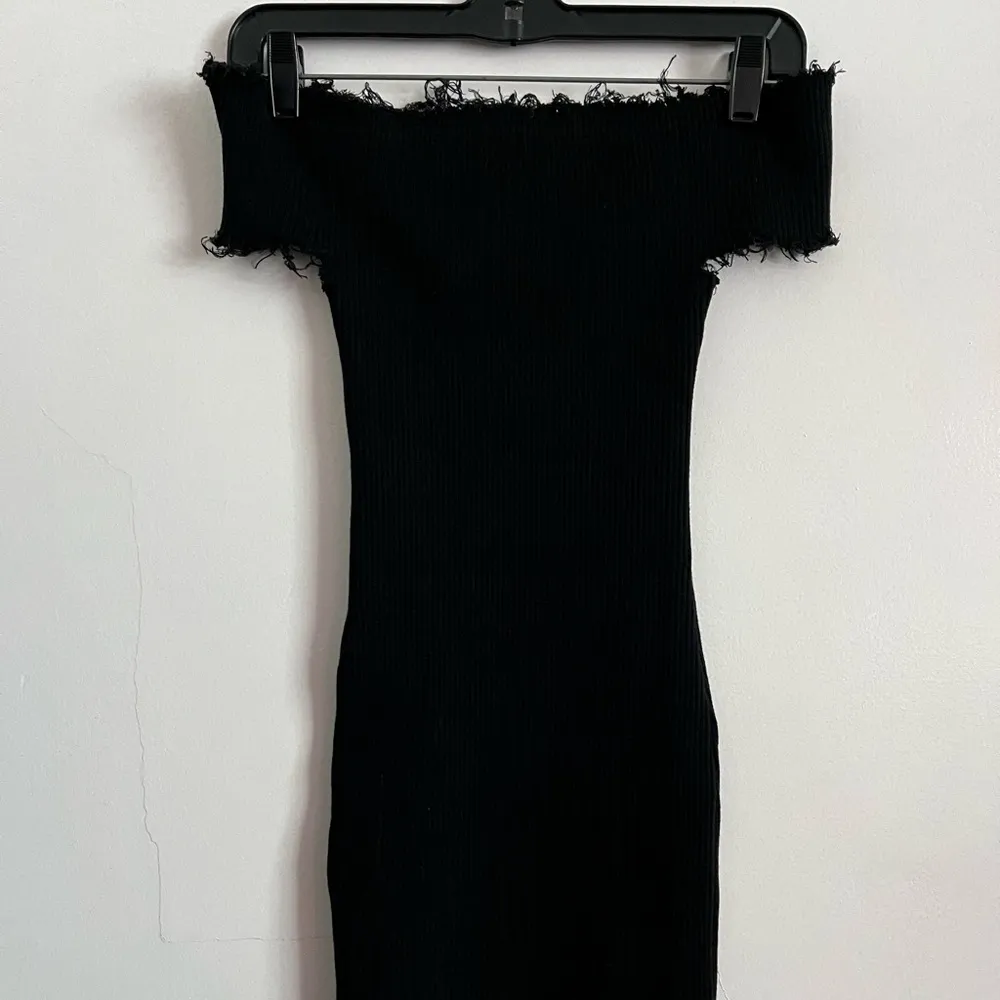 Akira • Elegant Black Off-Shoulder Dress - Image 2