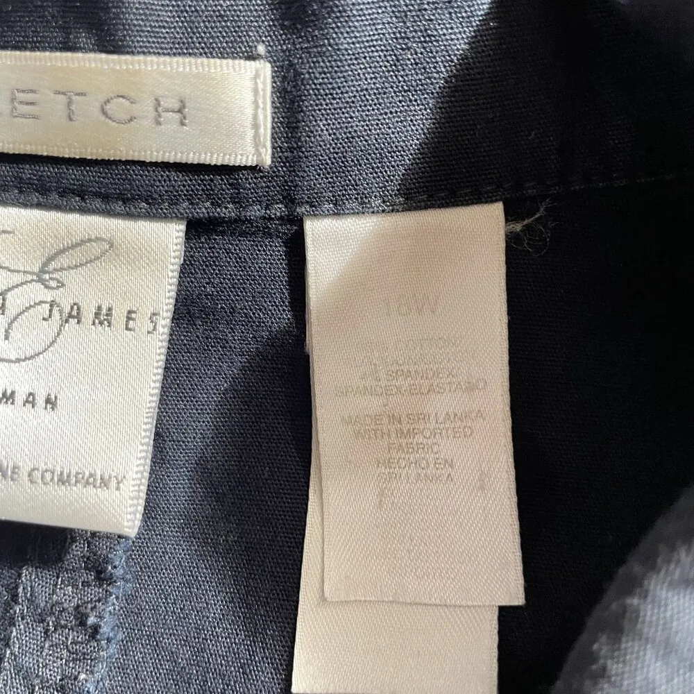 Womens Dark Blue Blazer Emma James  Woman Plus Size 16 W Pockets u - Image 7