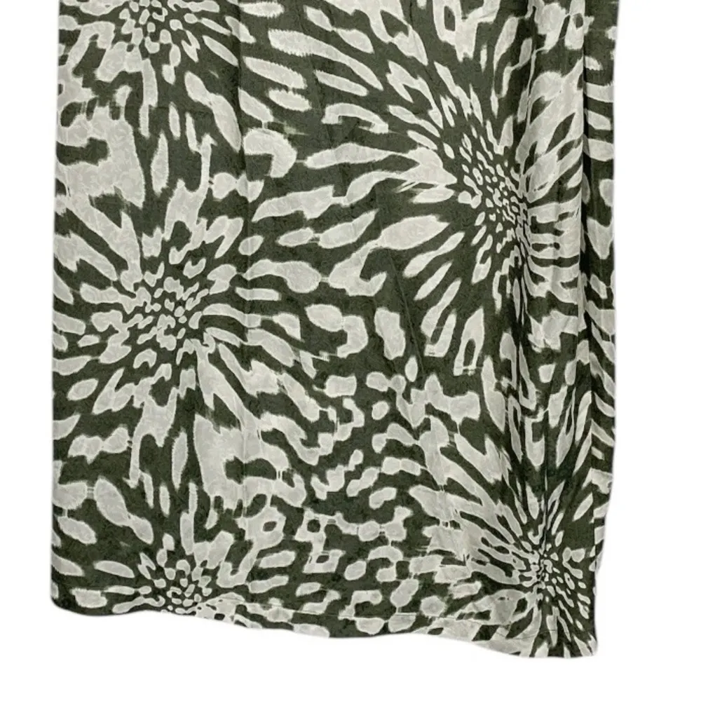 ROHE Erena Midi Skirt Size 40 Green - Image 5