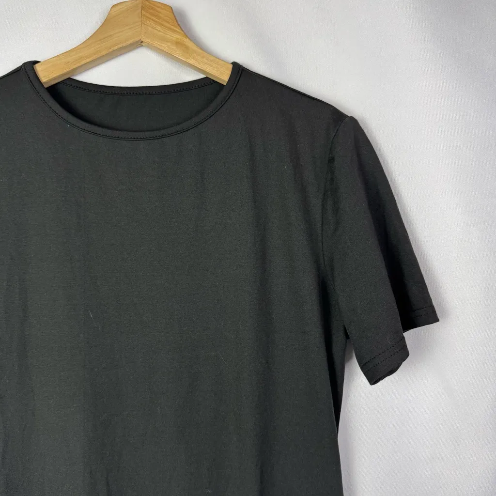 Boutique Black Short Sleeve Bodycon Fitted Mini Dress XL - Image 3