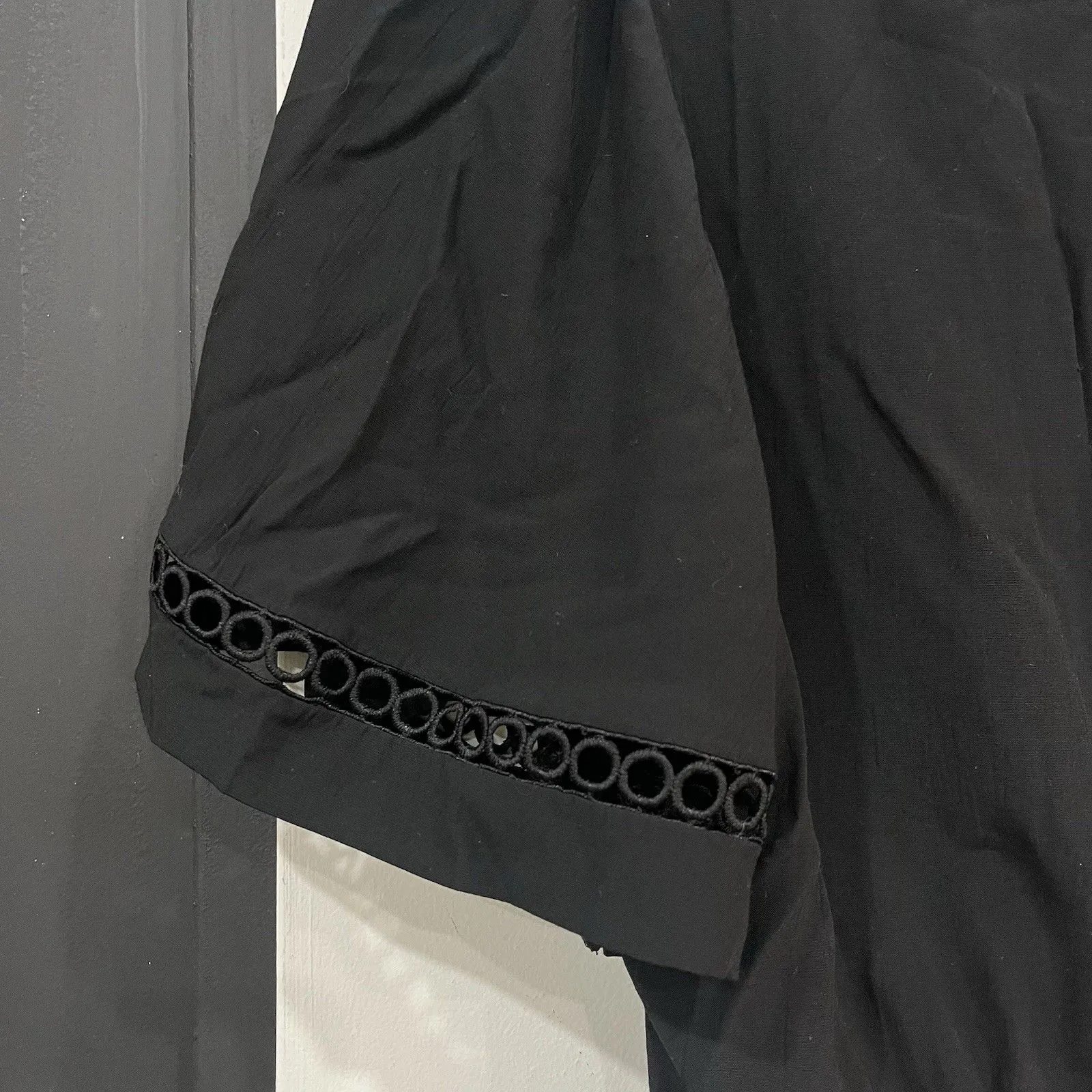 Milk & Honey Women’s Black Faux Wrap Top Size XL - Image 4