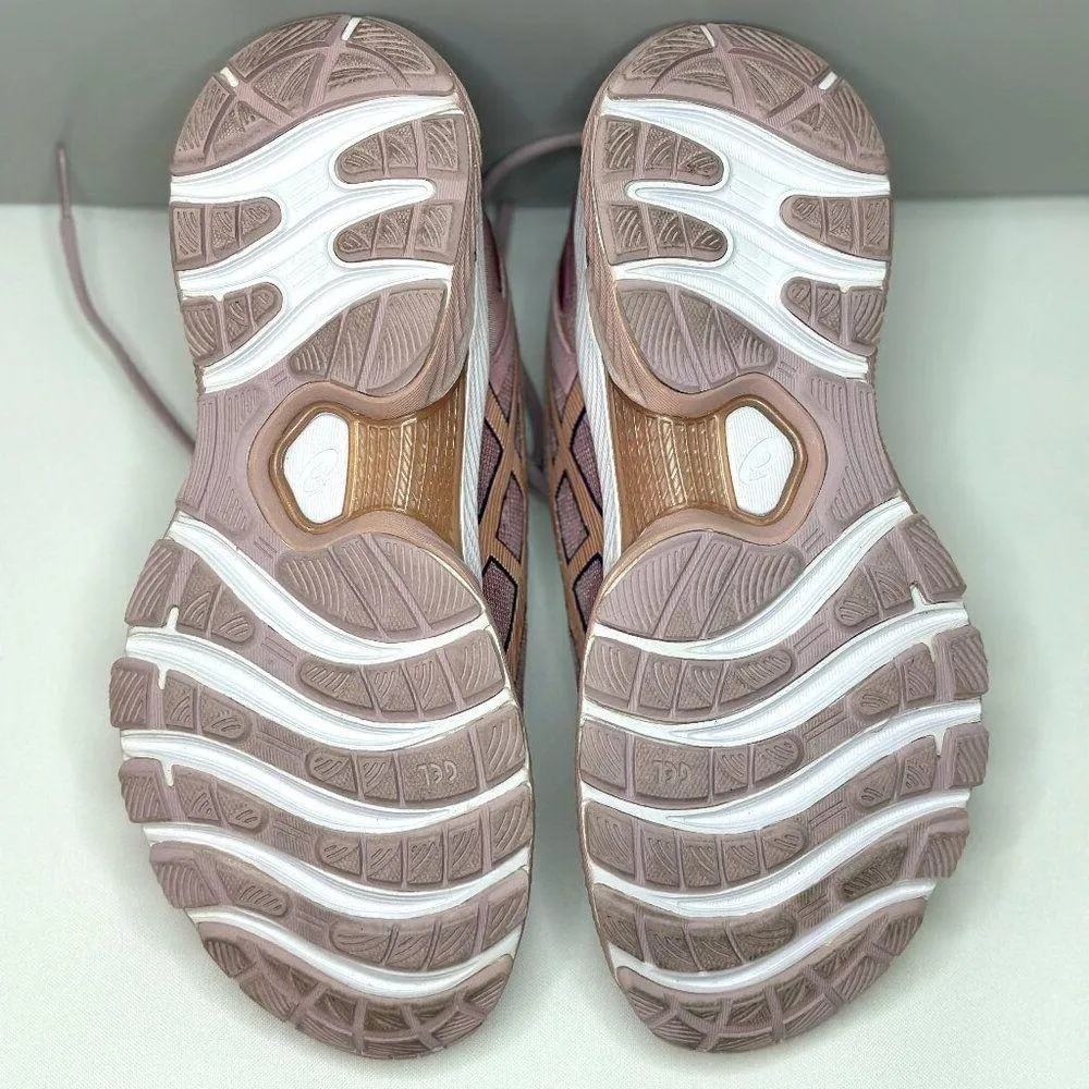 Women’s  Gel-Nimbus 22 Running Shoes – Rose/RoseGold – Size 7 - Image 5