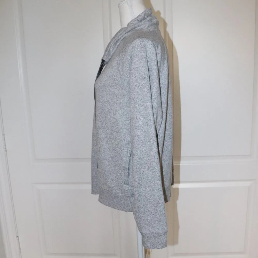 RAILS Melange Gray Faith Drawstring Cowl Neck Sweatshirt Size Medium - Image 4