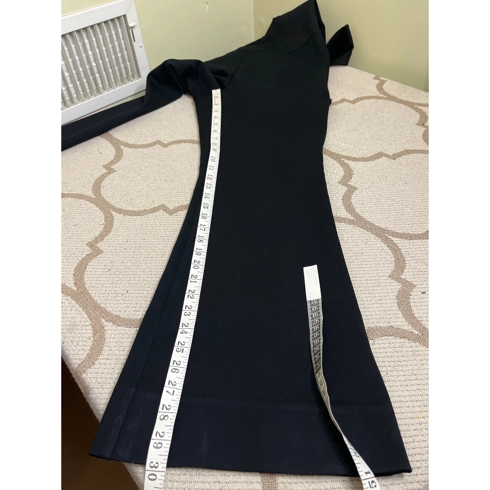 Spanx The Perfect Sleeveless Jumpsuit ponte fabric flare leg, size medium - Image 13